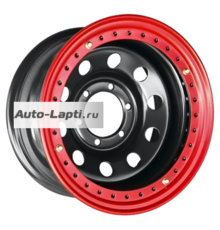 Off-Road Wheels 10x16/6x139,7 ET-44 D110 Тойота Ниссан с бедлоком (красный) Черный