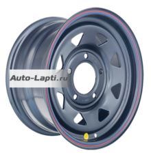 Off-Road Wheels 6,5x15/5x139,7 ET35 D98,5 ВАЗ Нива Черный (треуг. мелкий, с увелич.полкой под суппорт)